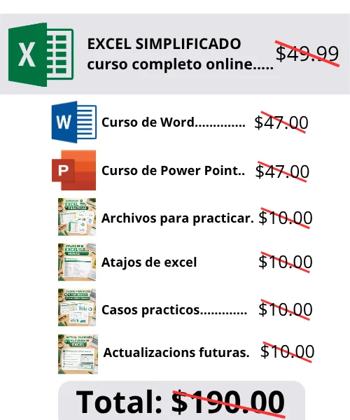 Oferta de precios